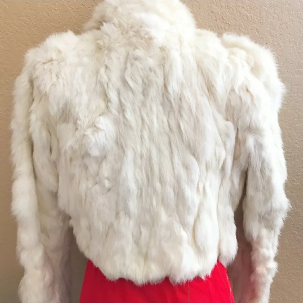 Bebe Rabbit Fur Coat - Picture 2 of 4